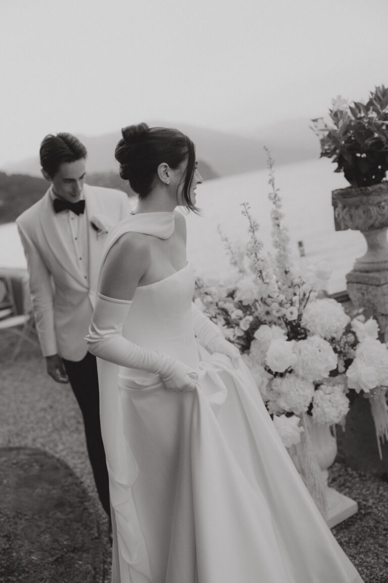 Emily & Michael at Villa Aura del Lago, Lake Como