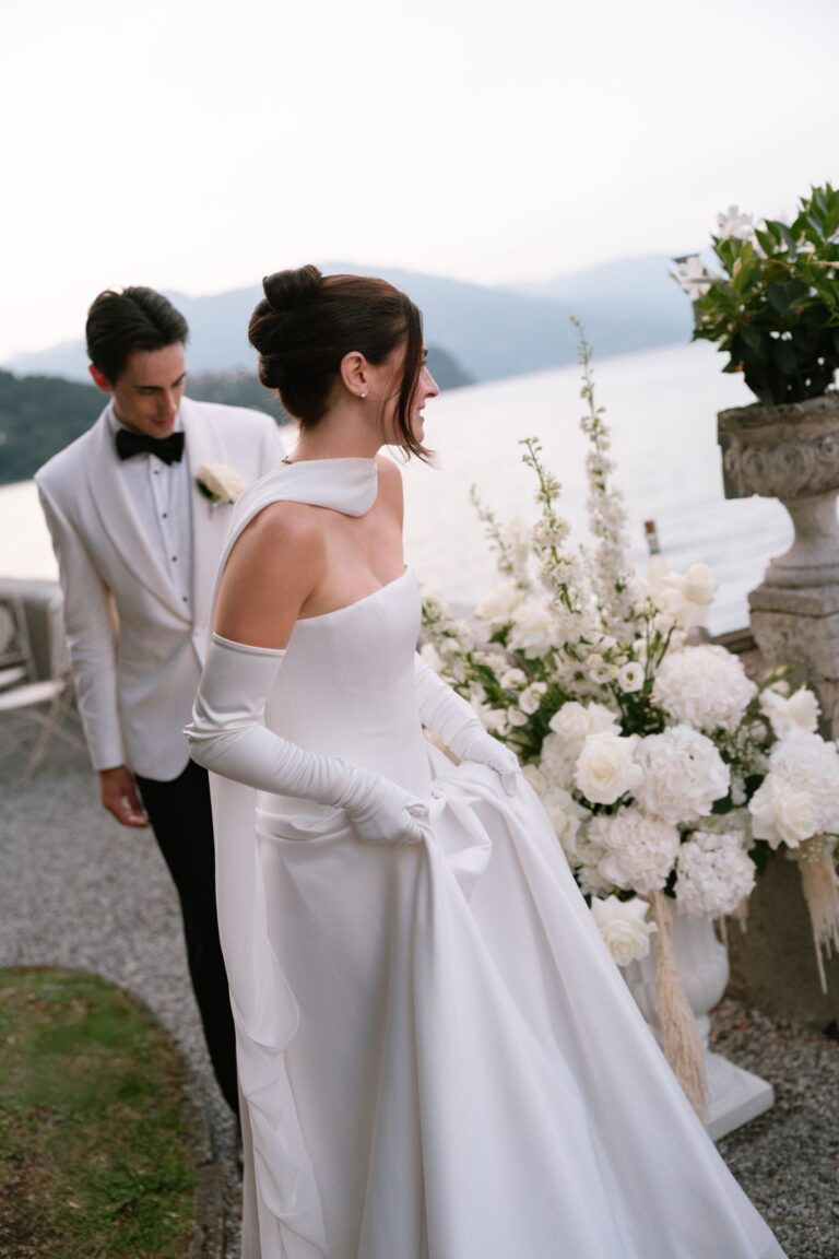 Emily & Michael at Villa Aura del Lago, Lake Como