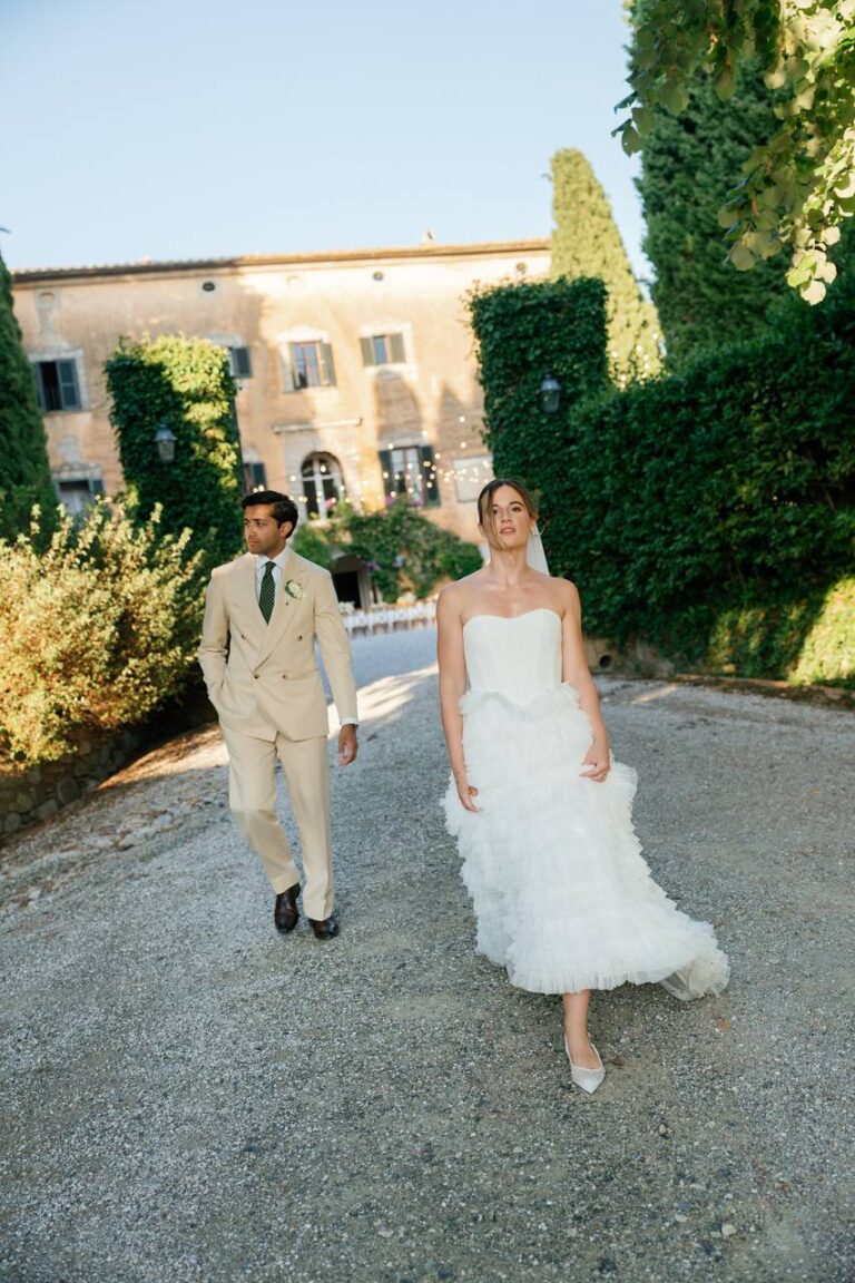 Rieka & Mads at Villa di Ulignano, Tuscany