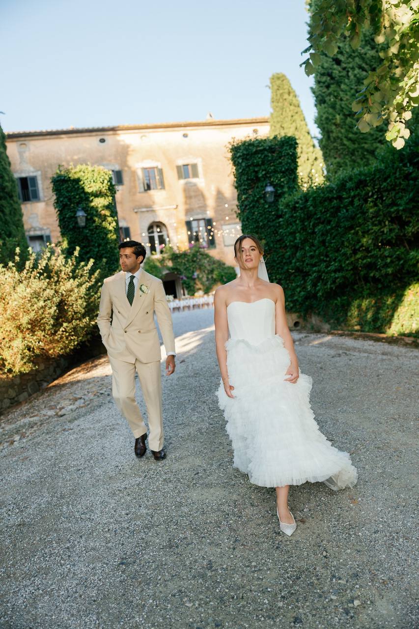 Rieka & Mads at Villa di Ulignano, Tuscany